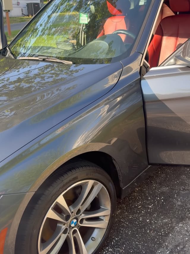 BMW coupe detail