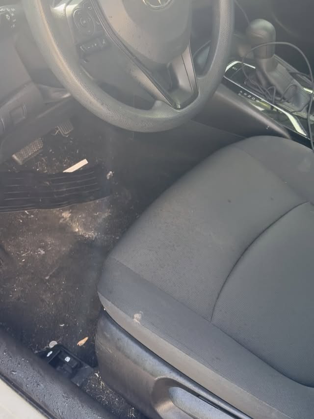Toyota Corolla interior fully restored